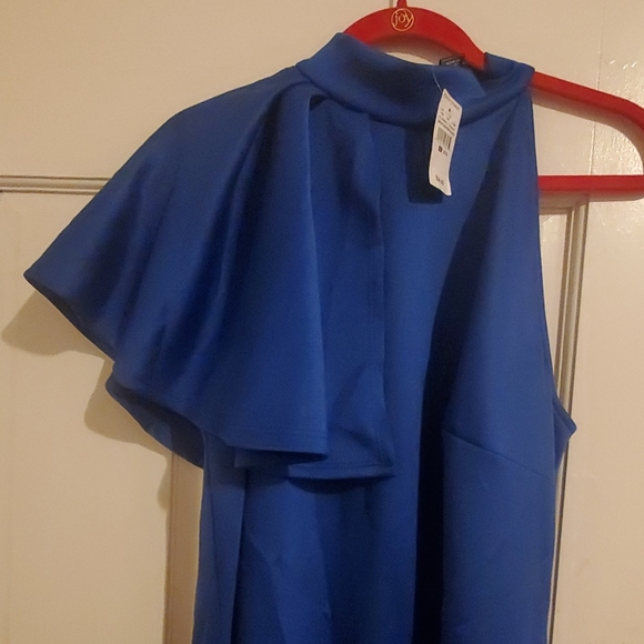 Ashley Stewart Blue Dress - Picture 2 of 4